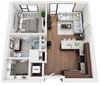 Floor Plan at 1000 Speer by Windsor